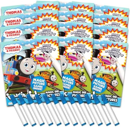 Thomas the Train Imagine Ink Set - 12 No-Mess Magic Ink Coloring Books
