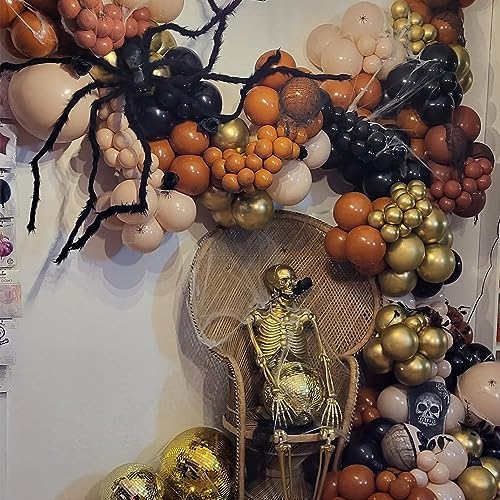 Halloween Balloon Arch Garland Kit 144PCS