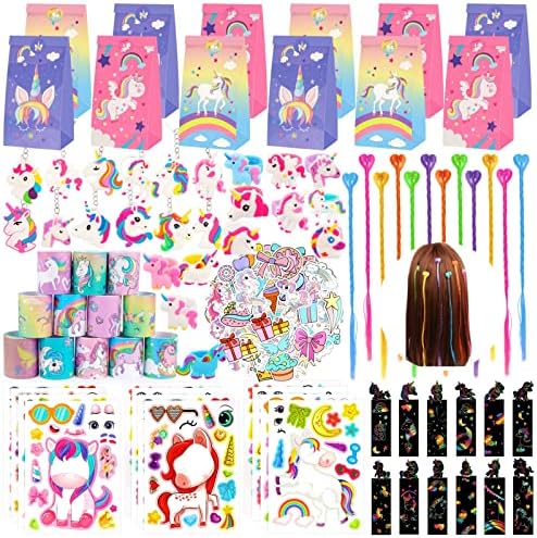 Unicorn Party Favors Set for Kids and Girls