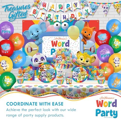 Treasures Gifted Word Party Cups 16 Count