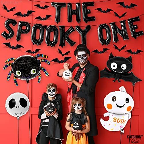 KatchOn Spooky One Balloons Set 28 Pack Halloween Decorations