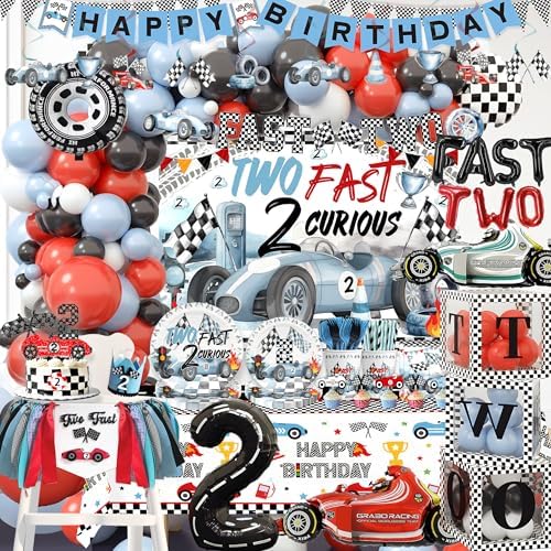 BEOXAGAR 2nd Birthday Party Decorations for Boys