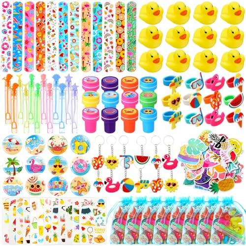 Lunmon 158 Pcs Summer Beach Party Favors Pack