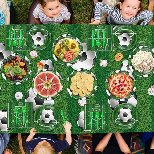 229 Pack Soccer Party Supplies Decorations Set