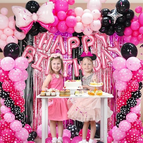 Cartoon Mouse Birthday Decor Kit - 213 Pcs