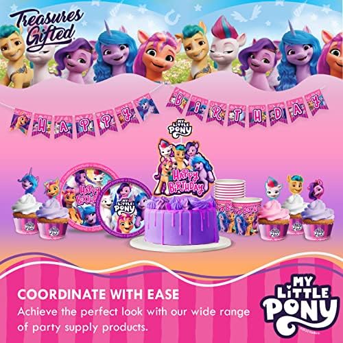 Treasures Gifted My Little Pony 9oz Paper Cups 24ct - Mane 5 Included