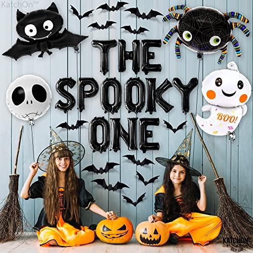 KatchOn Spooky One Balloons Set 28 Pack Halloween Decorations