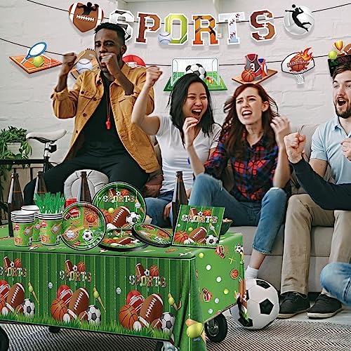 Dydamud Sports Party Decorations 142pcs for 20 Guests