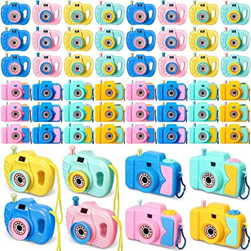 Hungdao 48 Pcs Kids Camera Toy Set for Boys Girls Back to School Gifts