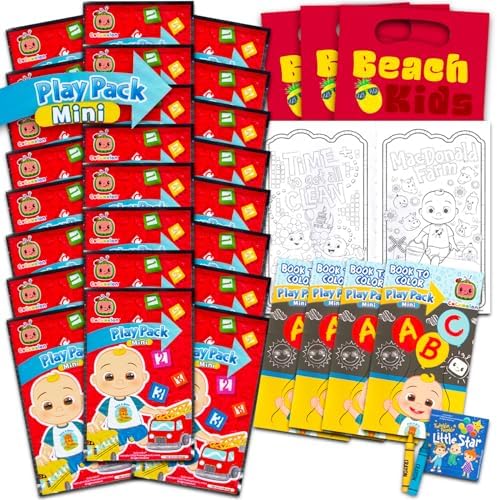 Cocomelon Mini Party Favors Set for Kids