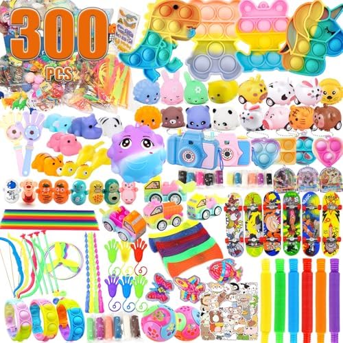 300PCS Premium Party Favors for Kids 5-12