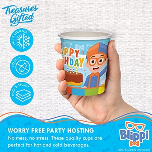 Treasures Gifted Blippi Party Cups 9oz 24ct